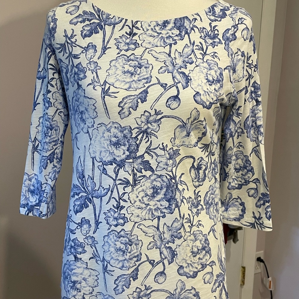 NWOT Loft Boatneck 3/4 Tee - Picture 2 of 4